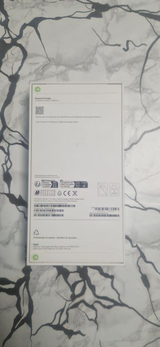 Vand iphone 17 pro max