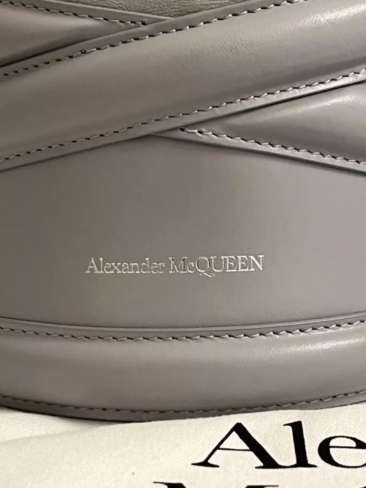 Alexander McQueen The Curve Soft Дизайнерска чанта