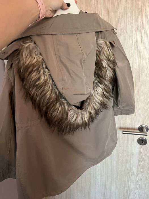 Връхна дреха шлифер Zara