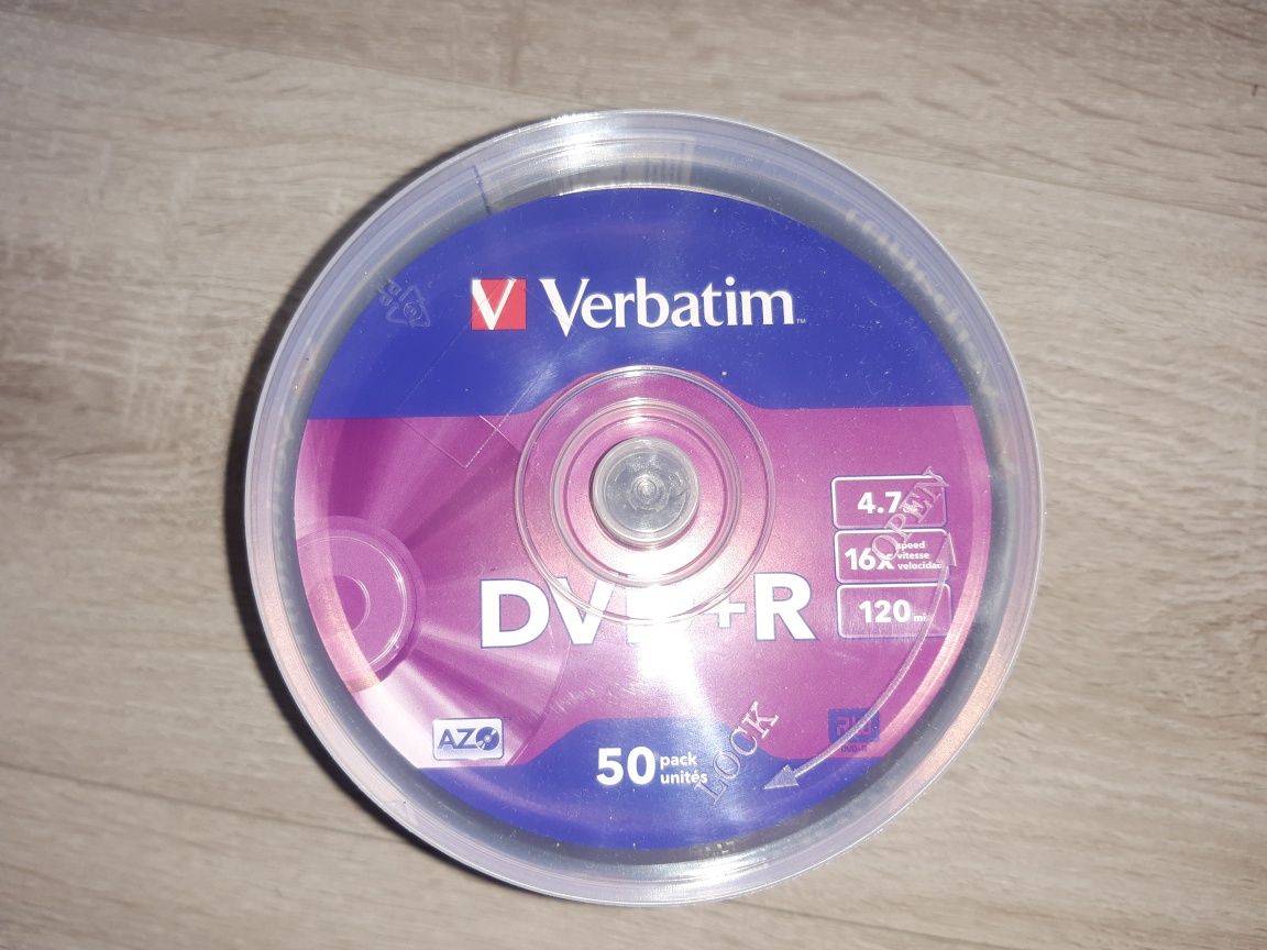 Dvd + r Verbatim sigilate -250 buc