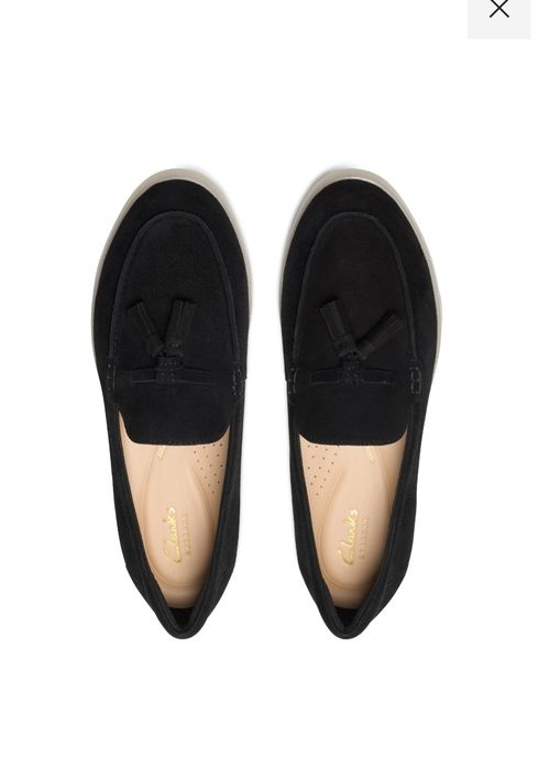 Мокасини Clarks черни