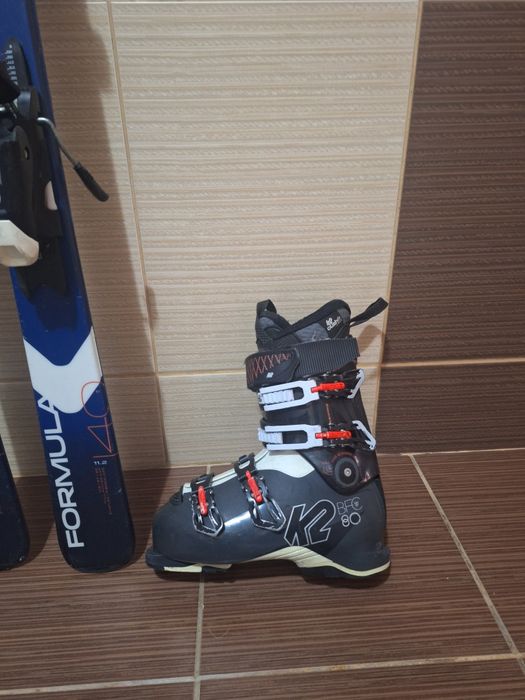 Schiuri elan 140cm cu clapari ski