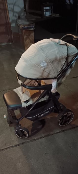 Căruț de copii culoare bej deschis