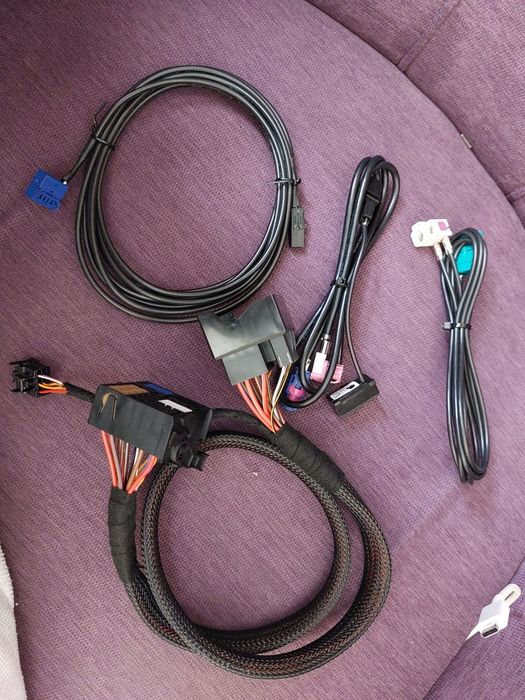 Cablaj microfon mufe mib2 ecran unitate radio vw skoda seat navigatie
