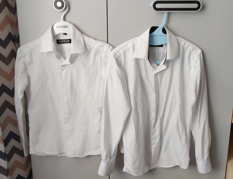 Рубашки школьные разные