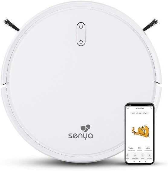 Прахосмукачка робот Senya My Little SYCN-VC009W, WiFi,App/дистанционно