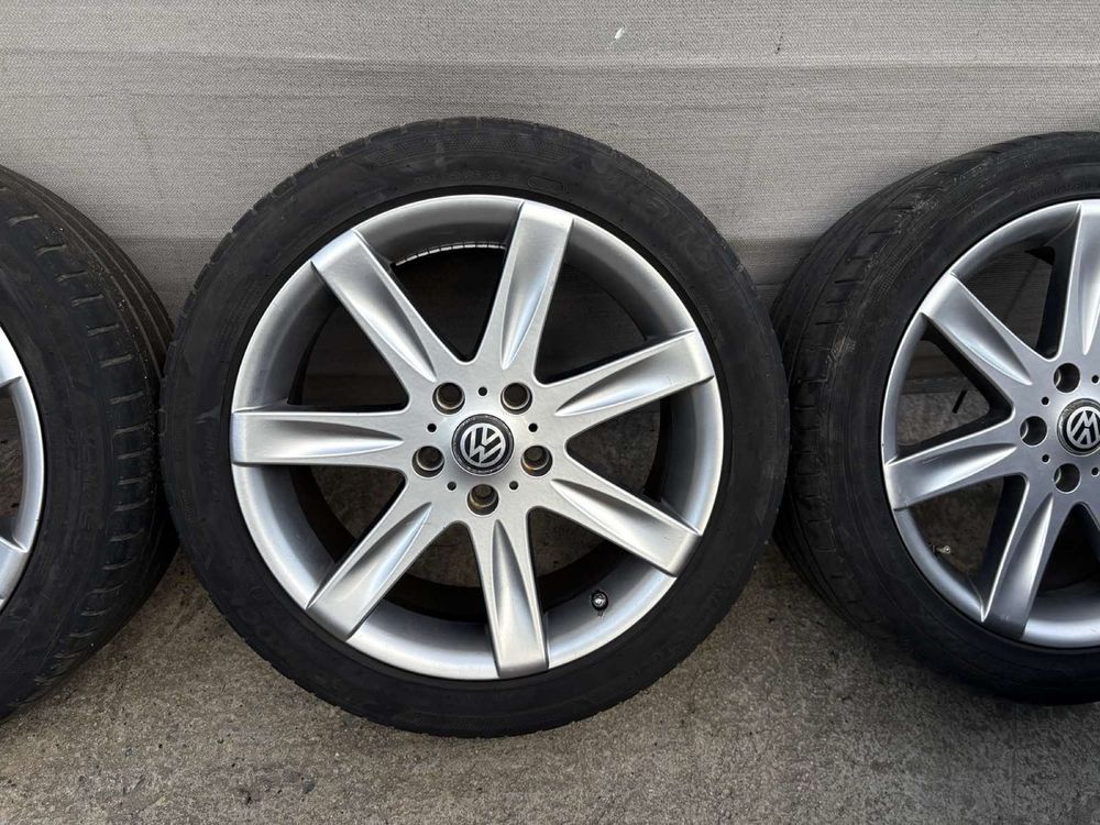 4бр. Алуминиеви джанти с гуми 225/45 R17цола от VW Passat  5x112