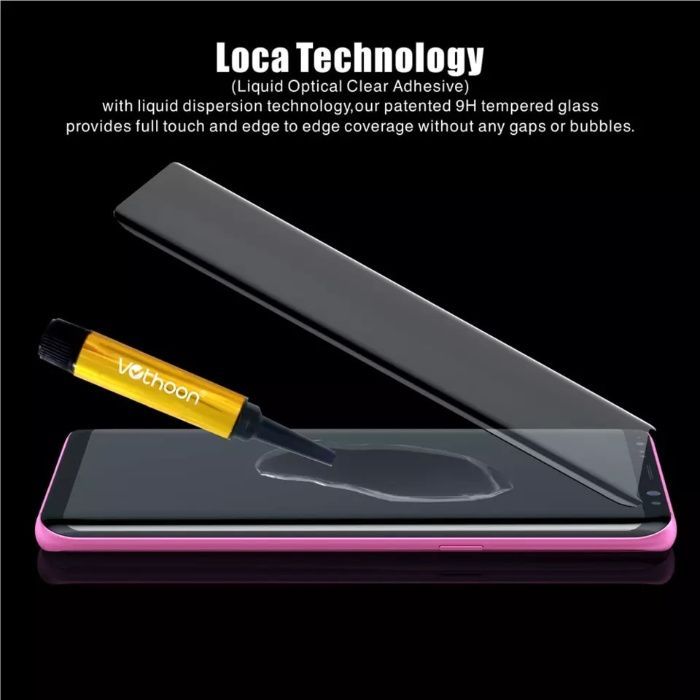 Folie sticla curbata UV Samsung Galaxy Note 10 / iPhone XS Max