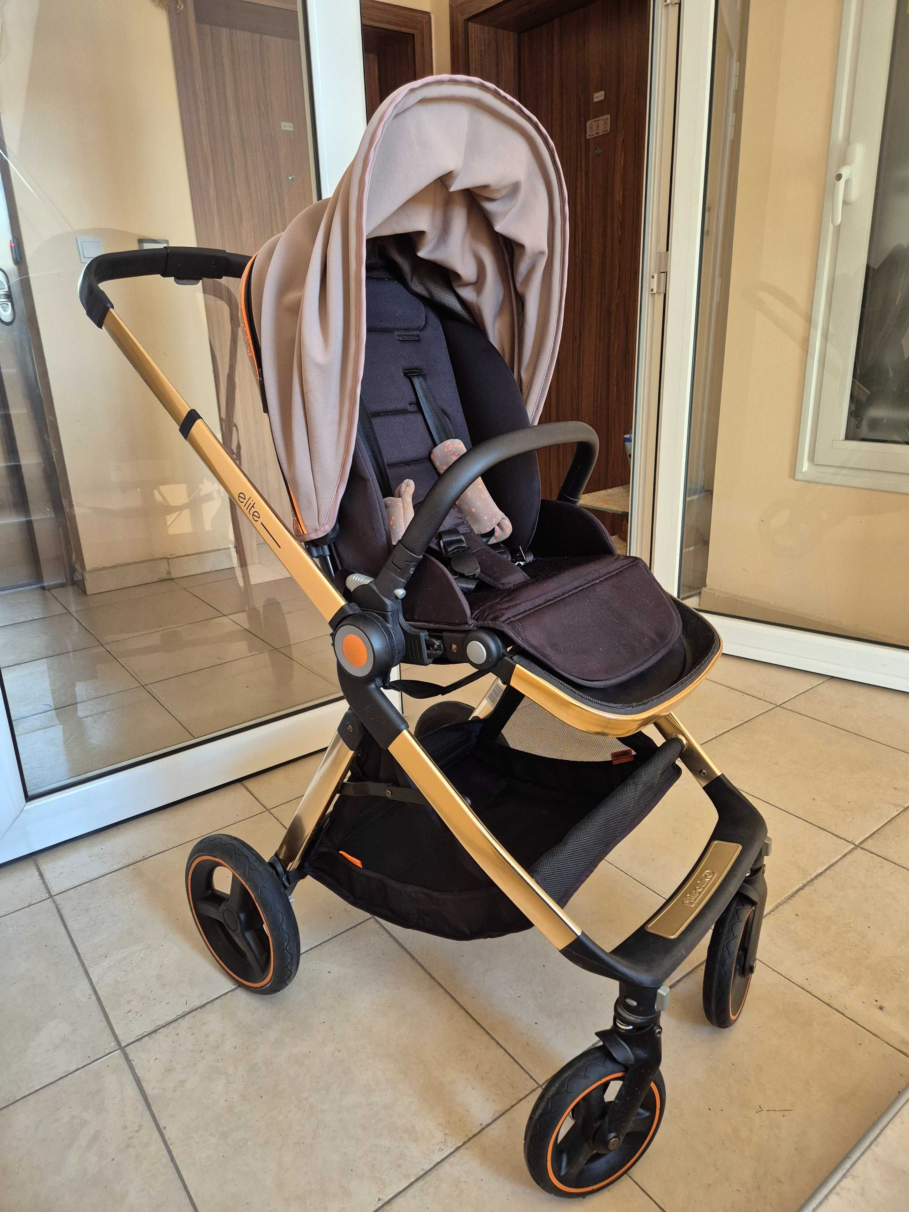 Детска количка Chipolino Elite 3 in 1 Neon edition