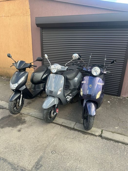 Scutere fara permis si cu permis