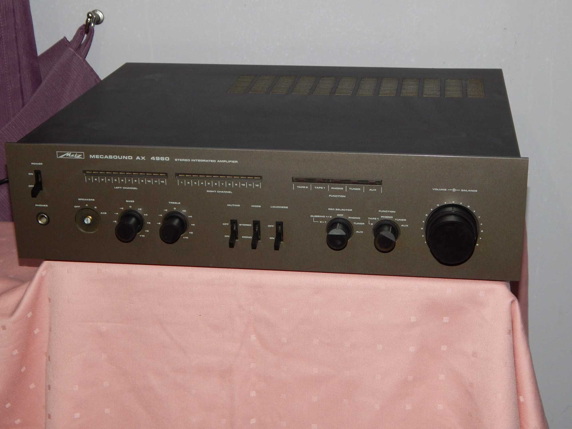 METZ AX 4960 amplificator , obiect de colectie , vintage