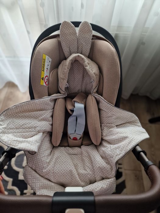 Cybex Cloud T scoică + Cybex Cot S Lux - landou pt Balios /Talos S Lux