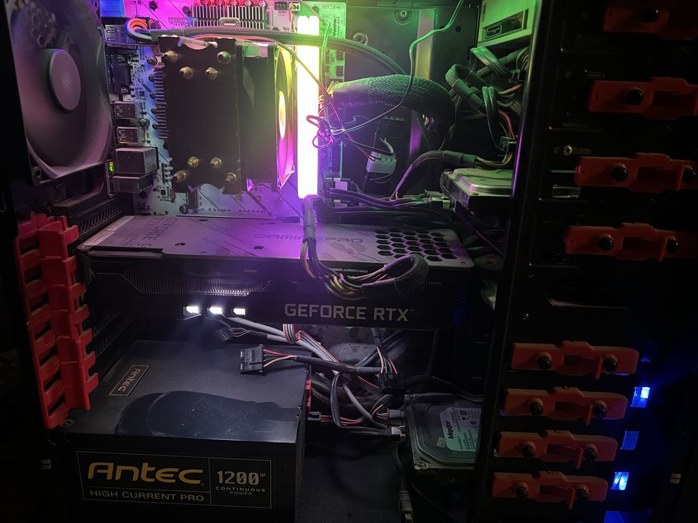 Мощный кейс. I5 13400f, ddr5 32gb, rtx 3080