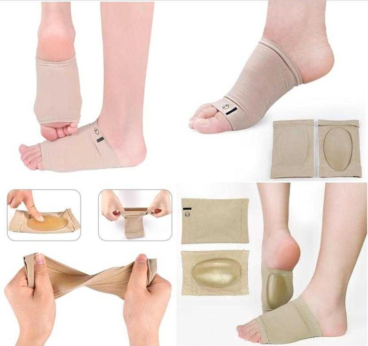 3D Ортопедични Стелки Плоскостъпие Чорап Дюстабан Подложки Паднал Свод