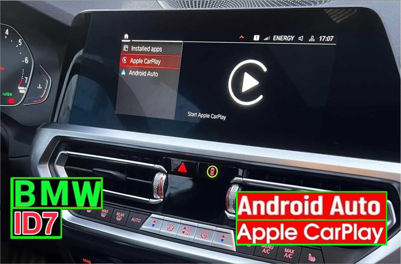 БМВ Активиране/Отключване Apple Carplay BMW EVO ID5 ID6 ID7 ID8 +карта