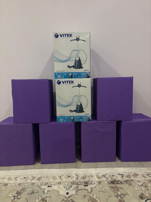 Отпариватель VITEK паровой утюг с вешалкой