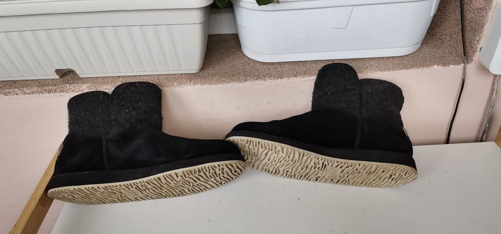 Боти Esprit 38 н. Естествен велур