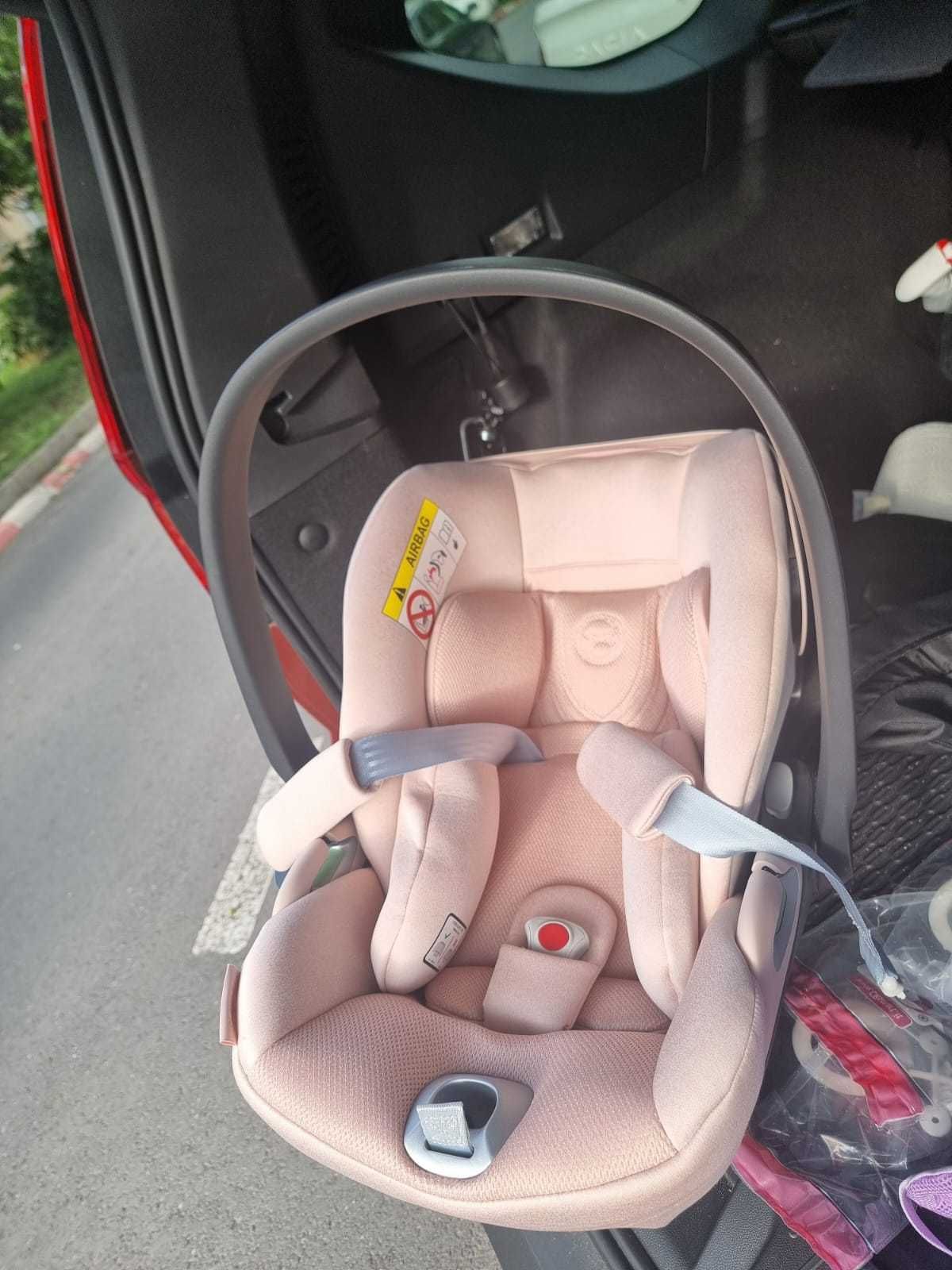 Vand Scoica auto Cybex Platinum Cloud T Plus i-Size 0-24 luni Peach