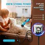 CGOLDENWALL Aparat de tuns silențios profesional 280 W