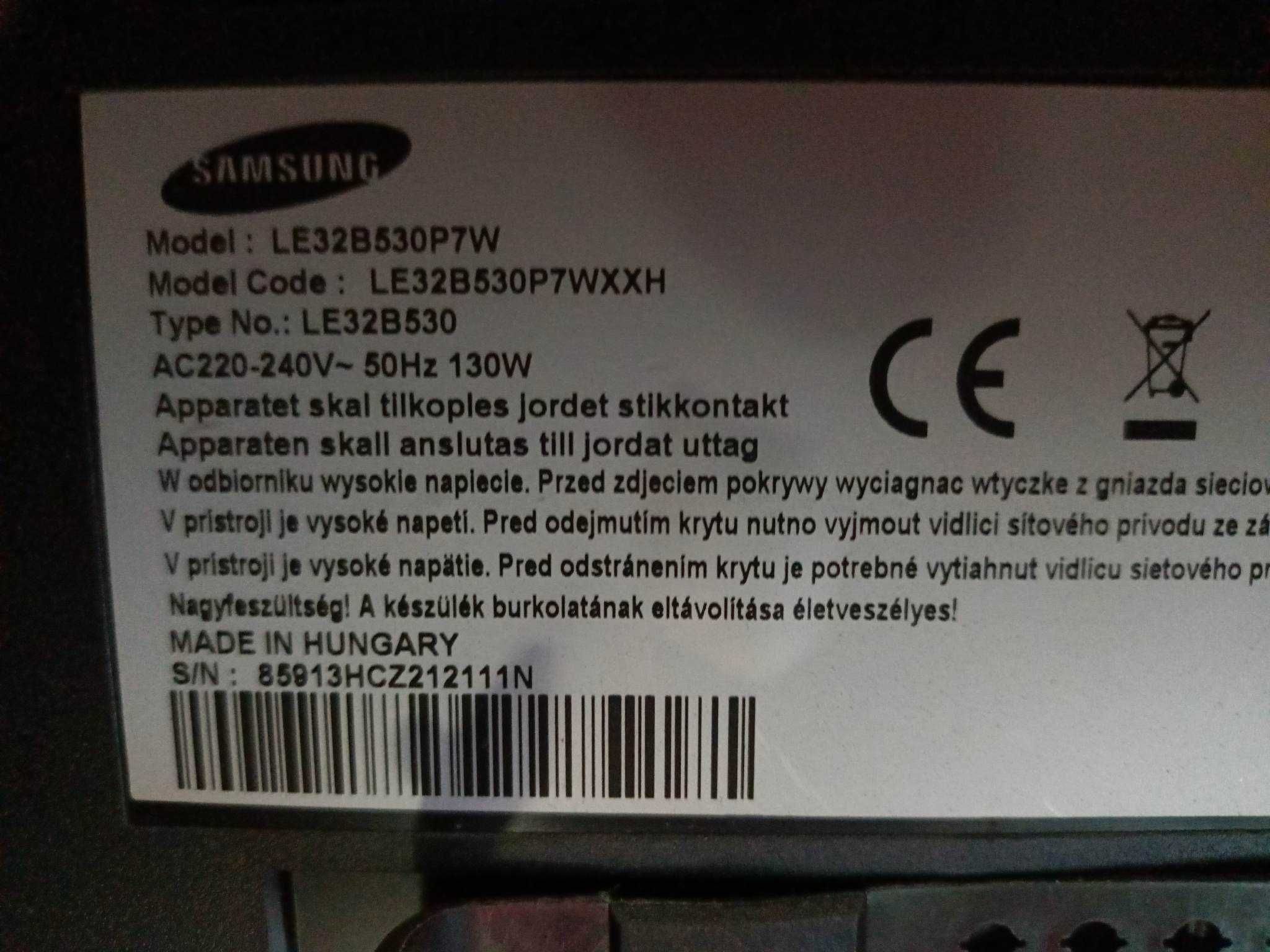 Dezmembrare Samsung LE32B530P7W