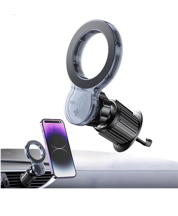 Suport Grila Auto Magsafe Black Pentru Telefon