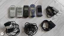 Стари мобилни телефони Siemens, Sony Ericsson, Vodafone