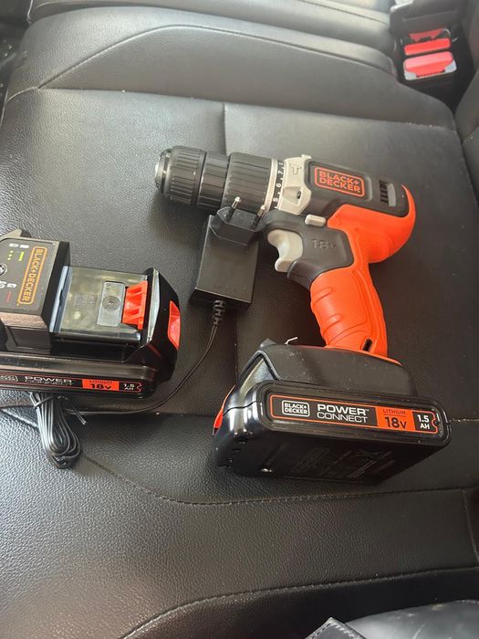 Bormașină cu percuție 2 bateri