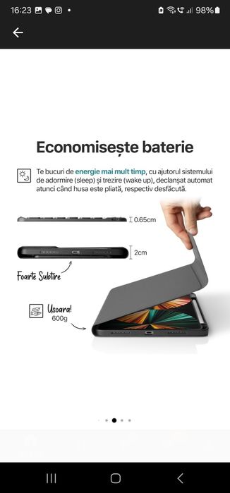 Husa Ipad 10 2022 Zoopie cu tastatura inclusa