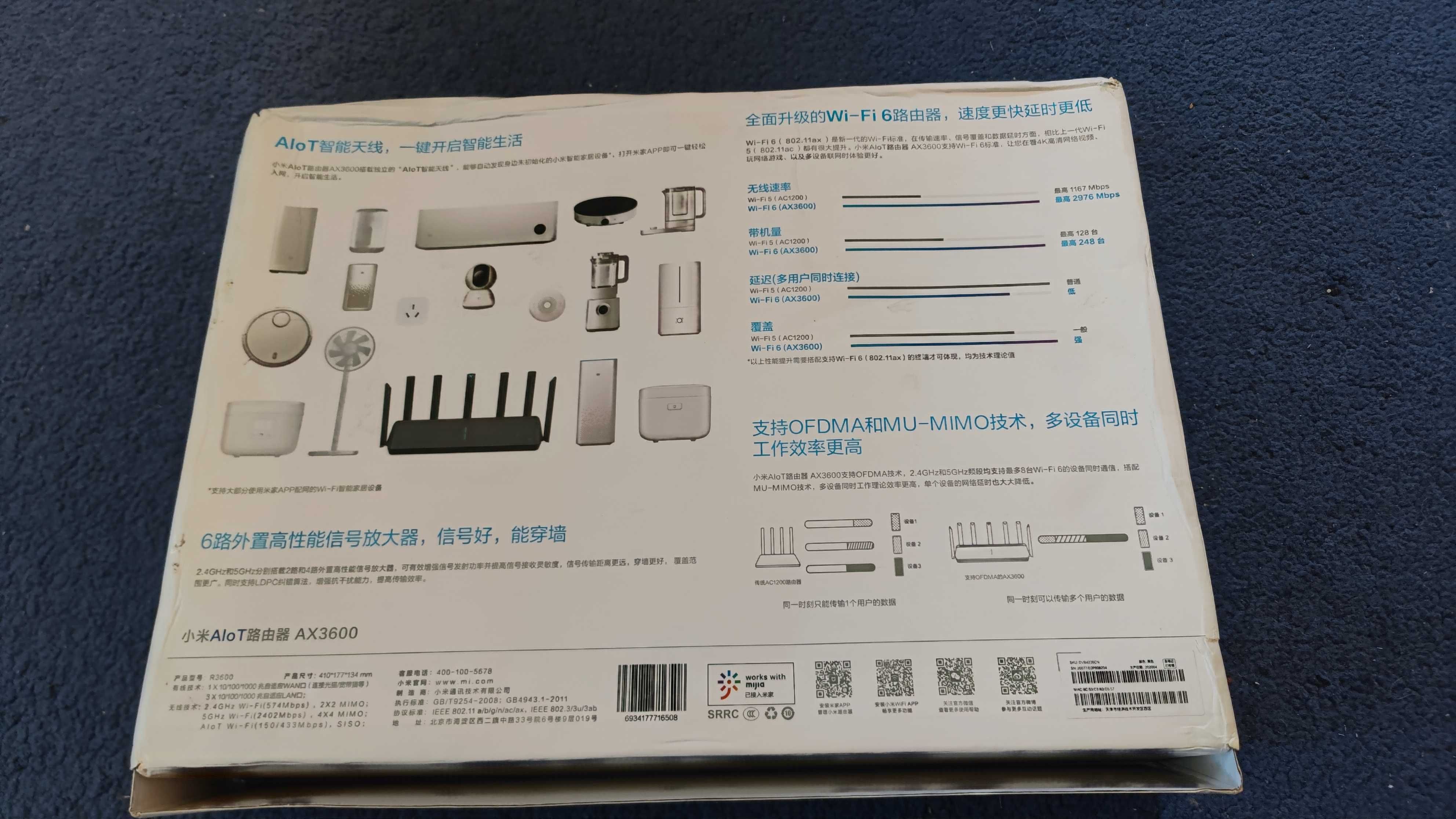 Рутер Xiaomi AX3600