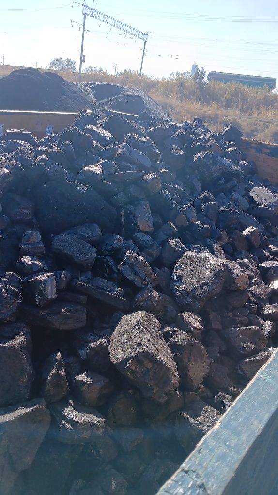 Уголь отборный Шибаркуль каражара Доставка Зил