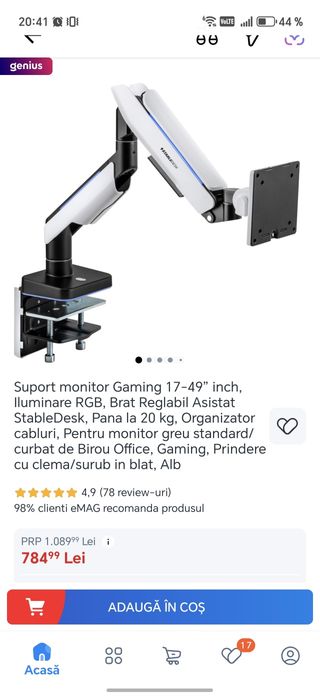 Suport Monitor aproape nou!