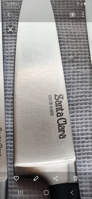 Комплект 6 броя кухненски ножове ,,Santa Clara"