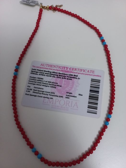 Ediție limitata argint placat cu aur cu certificat  100