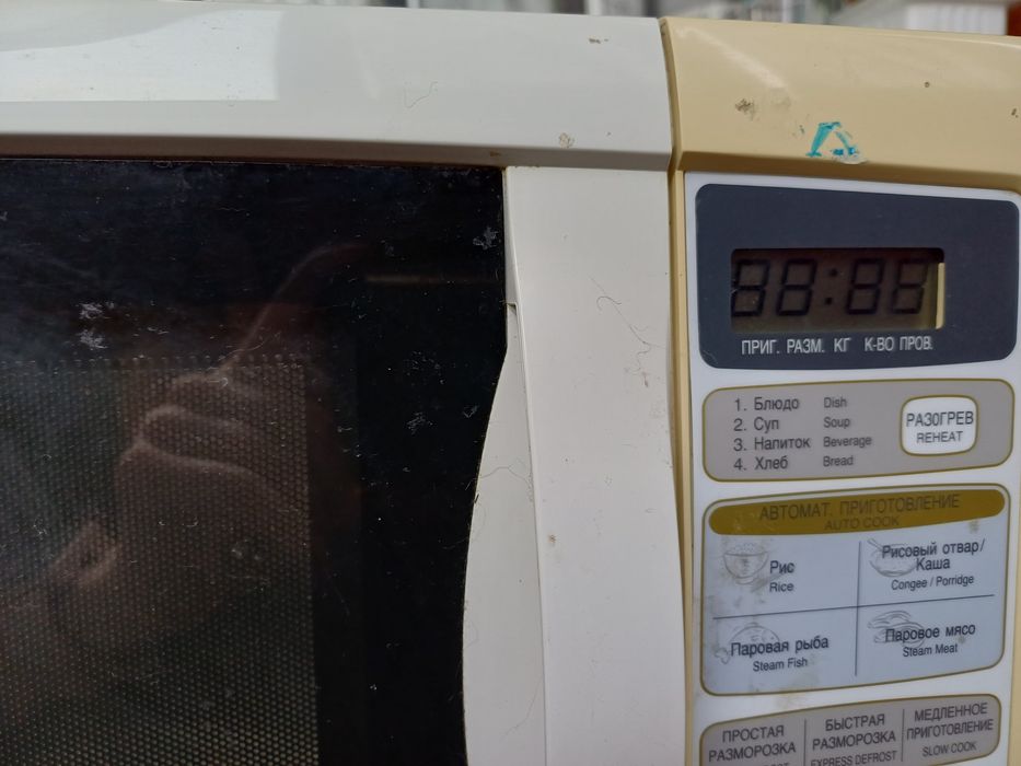 Микроволновая печь  Sharp не работает панель переключения