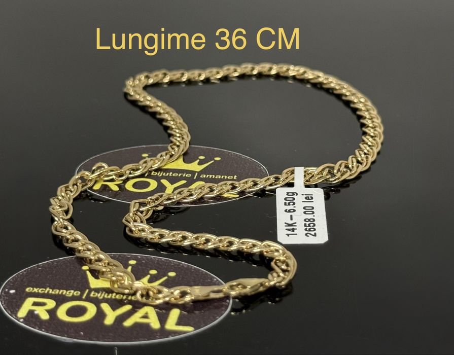 Bijuteria ROYAL  : Lant AUR 14K /  6.5 GR