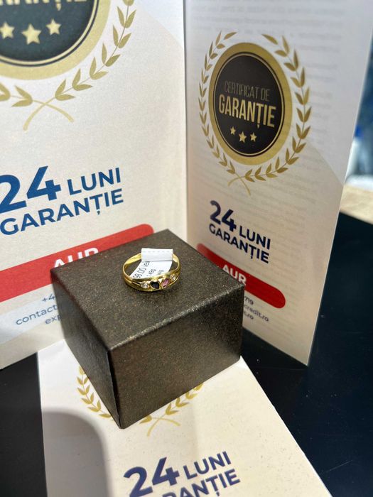 (AG42) Inel Aur 18k 1.49g (B.11555.5) GARANTIE 2 ANI