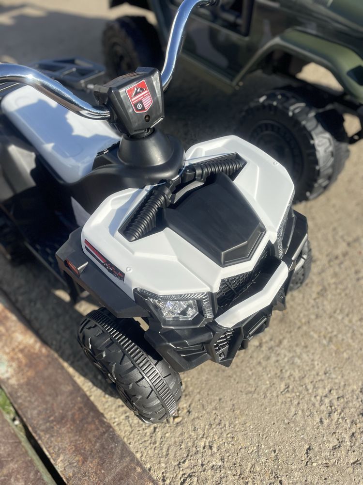 Atv electric cu lumini LED Nichiduta Speed White
