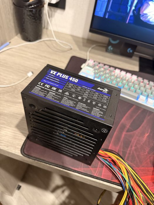 новый бп AeroCool vx plus 450