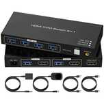 Switch KVM USB 3.0 HDMI 4K60Hz pentru 2 PC si 1 Monitor
