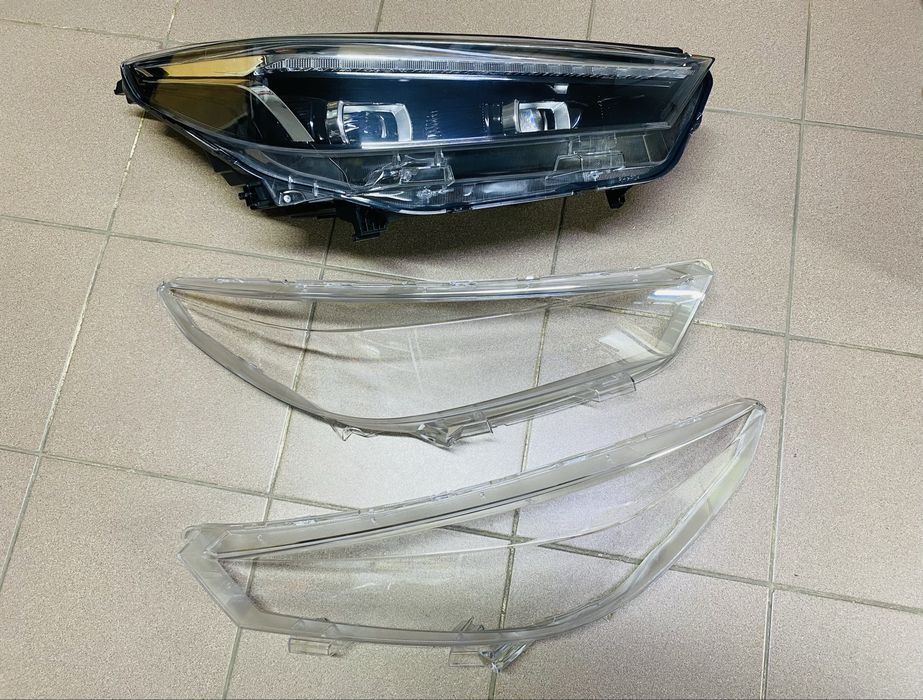 Стекло фары Jac J7 Джак Джи (бамперы капоты крылья решетки и др)