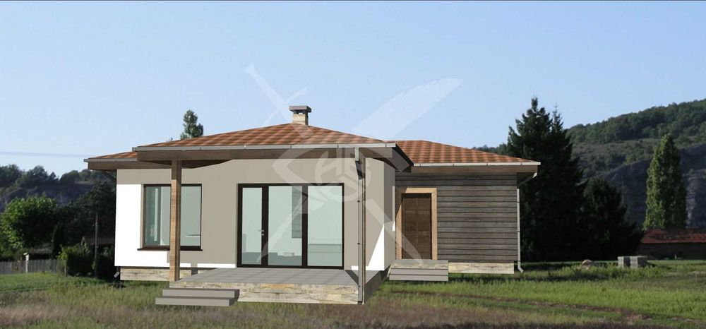 УПИ в село Волуяк с готов проект и  изграден фундамент № 89369