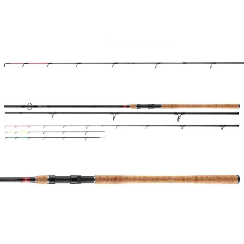 Фидер комплект Daiwa Ninja. Въдица 3.60мт 120гр,макара и подарък корда