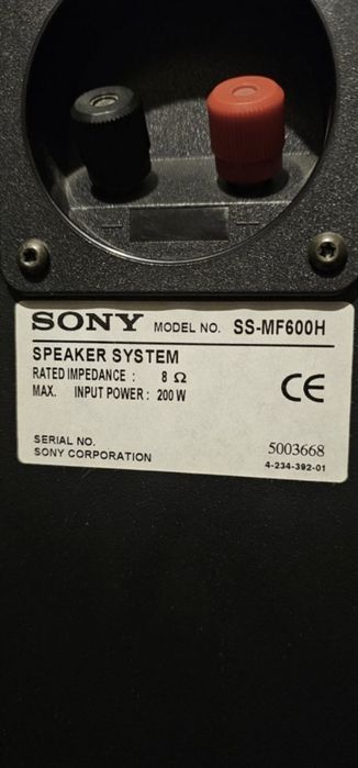 Boxe turn coloane de podea Sony SS MF 600