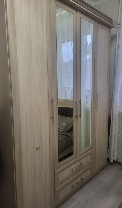 Продам кровать и шкаф