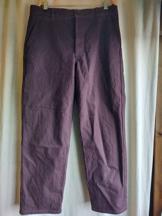 Pantaloni COS damă, mărimea 38, culoare burgund, stare excelentă.