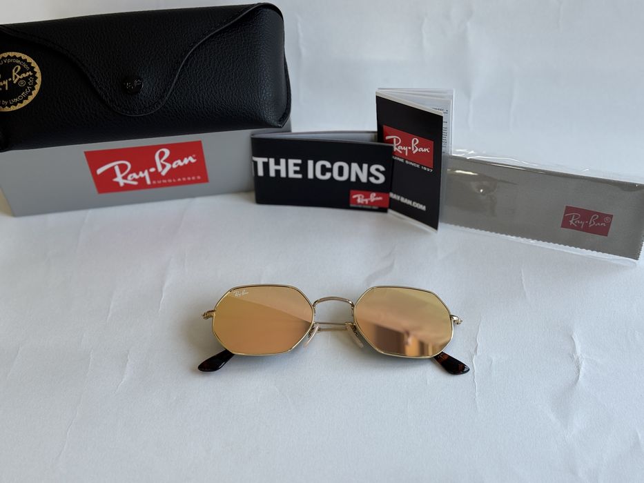 Ochelari de soare Ray Ban 3556 Octagonal Legend Noi