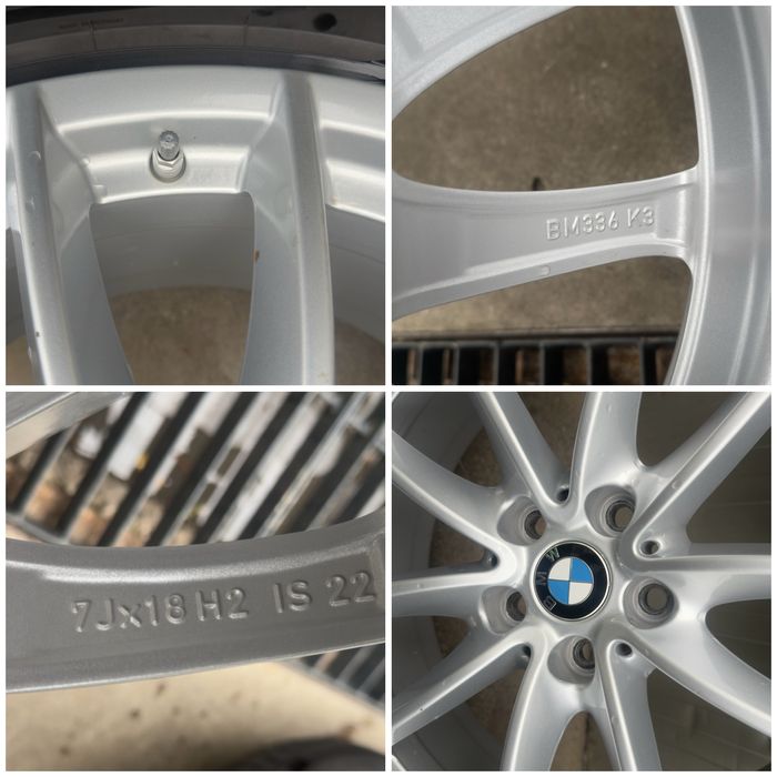 Set Jante cu Anvelope BMW X3/X4 originale 2024