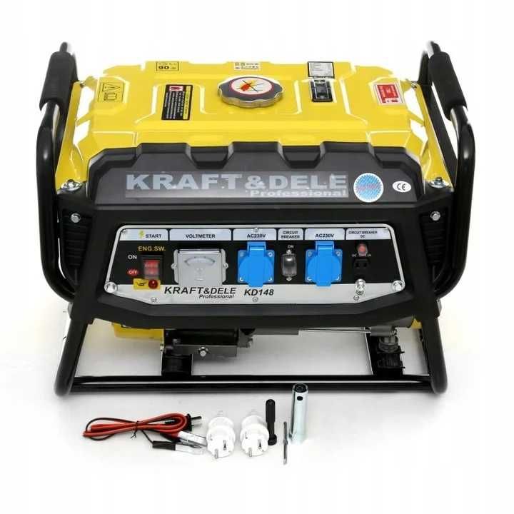 Generator curent 3.5kW 3500W 2x230V 12V motor benzina 7CP (BL160)