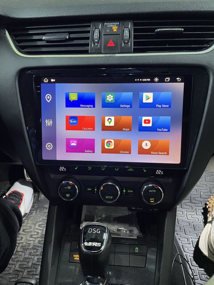 Navigatie  Android Skoda Octavia 3 Carplay