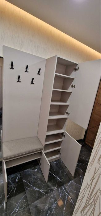 Портманто висок клас – стилен светлосив цвят (U702 ST9)